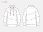 Preview: Schnittmuster Faye Colourblock Sweater by pattydoo